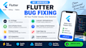 fix flutter app bugs errors and issues