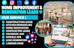 home improvement, renovation leads construction, kitchen remodeling website