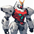do anime style mecha robot illustrations