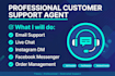 be your live chat support for customer service