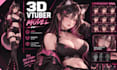 create 3d furry vtuber model vrm avatar arkit 52 blendshapes warudo setup vrchat