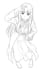 draw custom pose anime character lineart