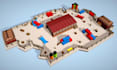 create custom 3d game map, game environment, level design and map blockout