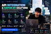 integrate third party apis and build custom API solutions