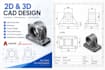 create professional 2d and 3d cad designs