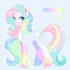 design a cute and unique pony character