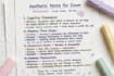 make aesthetic handwritten study notes and nursing notes in 24 hours