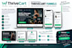 build a thrivecart checkout, sales funnel and upsell