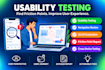 manually test your web app and website for usability issues
