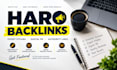 build high authority haro backlinks with digital PR and link building