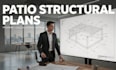 patio structural plans,drawings and engineering calculations