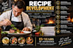 create profesional recipes with food cost and preparations