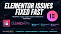 fix wordpress 500 error, critical error, elementor bug fast