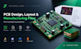 design pcb, pcb layout and provide gerber, bom, drill and manufacturing files