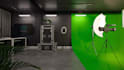 do 3d studio room and a podcast studio room