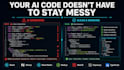 fix and improve your ai generated code