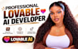 lovable ai app, lovable supabase, lovable full stack replit, base44 saas mvp