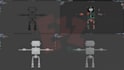 create 3d game characters, monsters and game environments