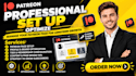 set up, optimize, manage your patreon page for longterm growth