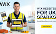 build a wix website for UK electricians and electrical contractors