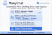 build manychat chatbot with google sheet integration