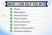 tutor you in physics, mathematics and sciences