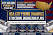 draw city building permit blueprints do structural engineering drawings in usa