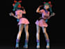 create 3d character model, vtuber, anime, 3d rigging, vroid, vrchat, mmd, nsfw
