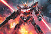 create a gundam robot art and illustration