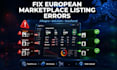 fix allegro bol kaufland product listing errors attributes european feed issues