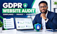 audit your website for gdpr compliance gaps and provide a report