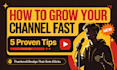 design eye catching social media posts and youtube thumbnails using canva