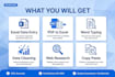 do data entry, word formatting and powerpoint presentation