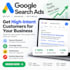 l setup and optimize google search ads campaigns