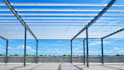 create 3d warehouse animation and industrial facility visualization video