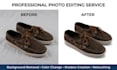 do ecommerce photo editing, background removal and model retouching