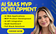 ai saas mvp development turn idea into working ai web application