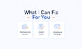 website maintenance, content updates, and fix styling issues