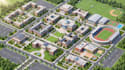 design a campus map, university map, school map and wayfinding map, venue map
