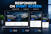 fix website bugs and responsive issues