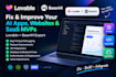 fix lovable and base44 ai apps, websites, saas mvps and integrations