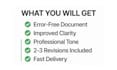 proofread and edit academic papers, essays and theses