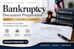 prepare chapter 7 and 13 bankruptcy documents