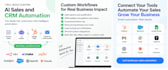build custom ai sales and CRM automation