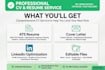 write professional ats CV, resume and cover letter design