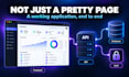 build a full stack saas web application with frontend and backend