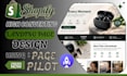 create a high converting shopify landing page with pagepilot