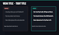 write youtube titles and descriptions that match your video