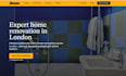design wix remodeling contractor website home renovation website