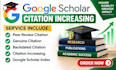 increase your google scholar citations, backdated citations and h index